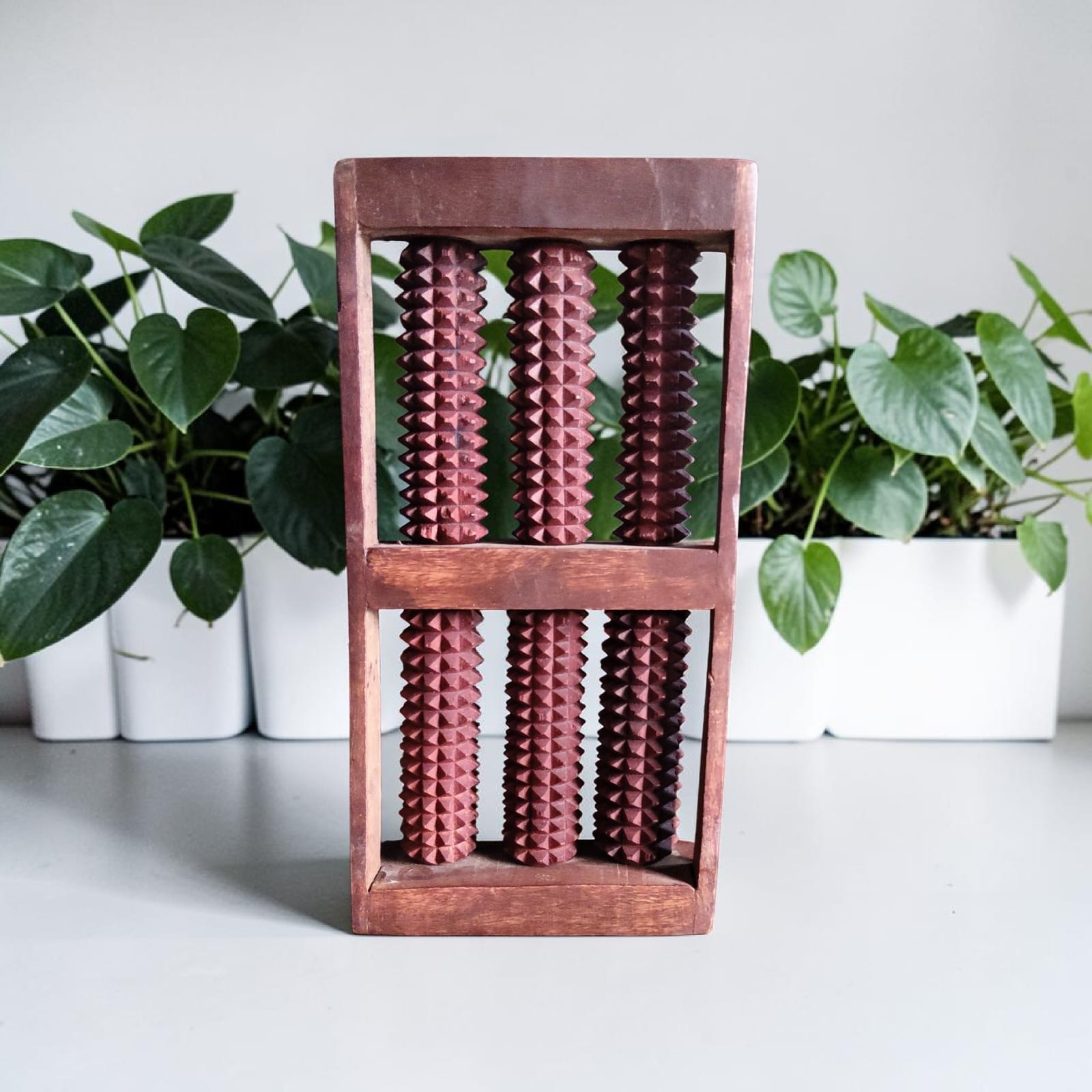 Classic Handcrafted Wooden Foot Massager Roller