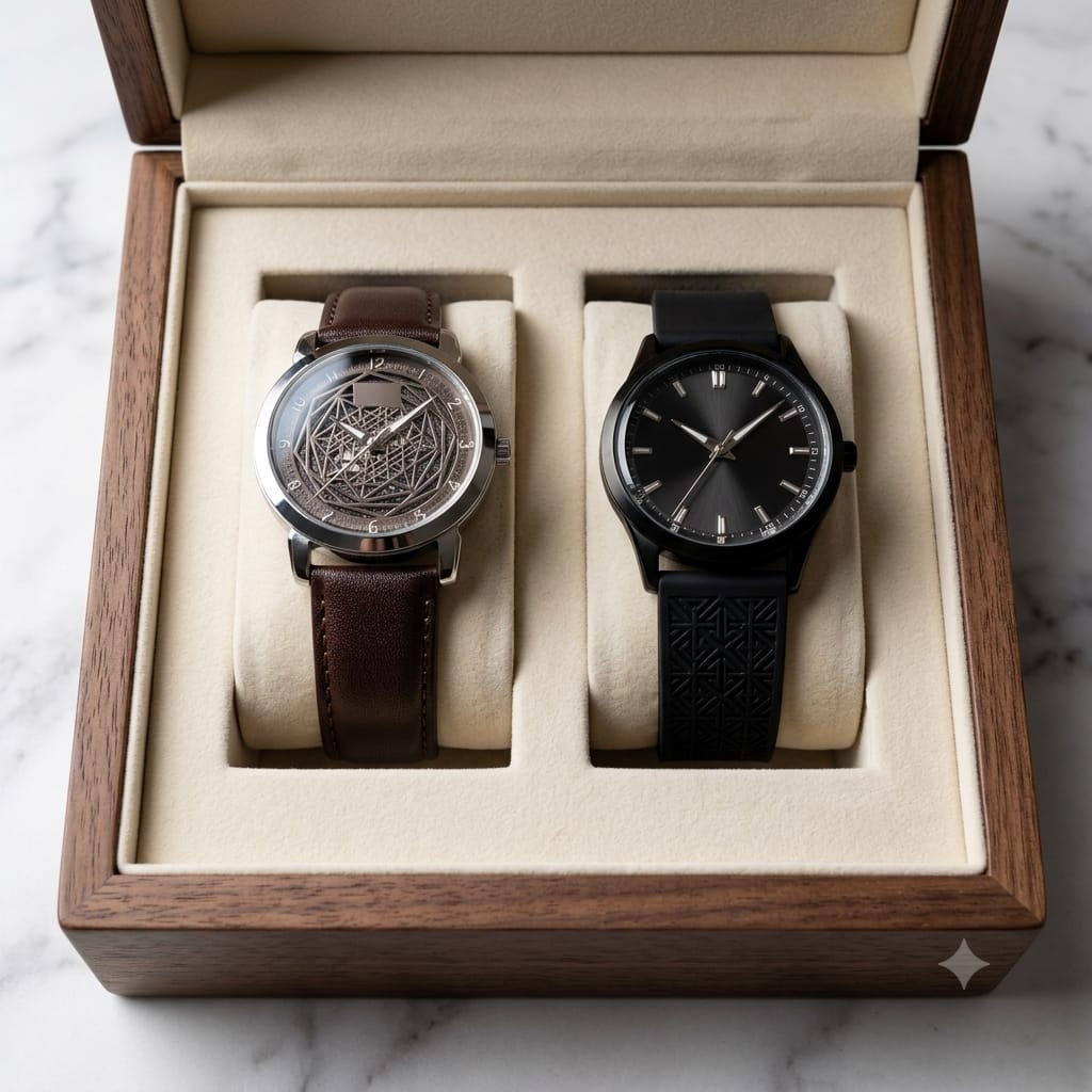 Men's Designer Quartz Watch combo — image 2