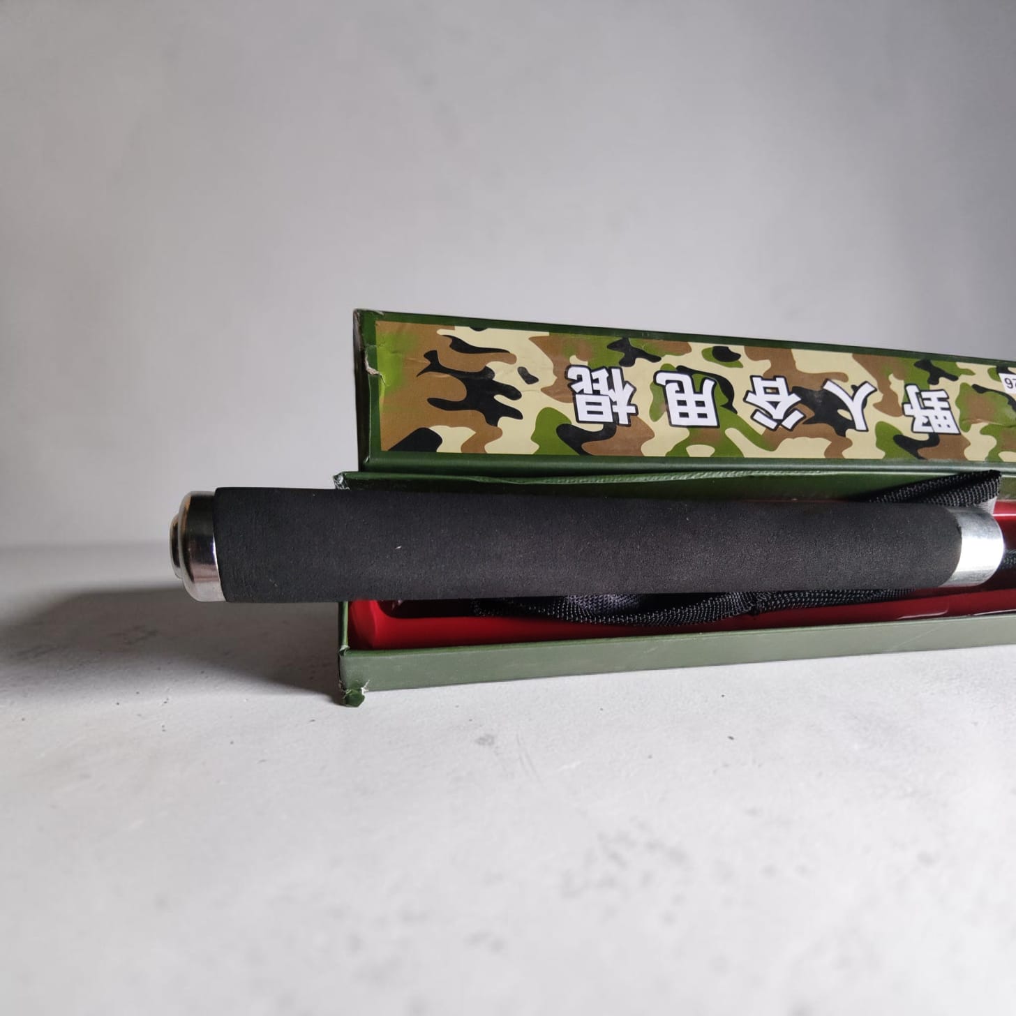 Self Defense Telescopic Baton Stick with Camouflage Box - Portable Safety Tool — image 2