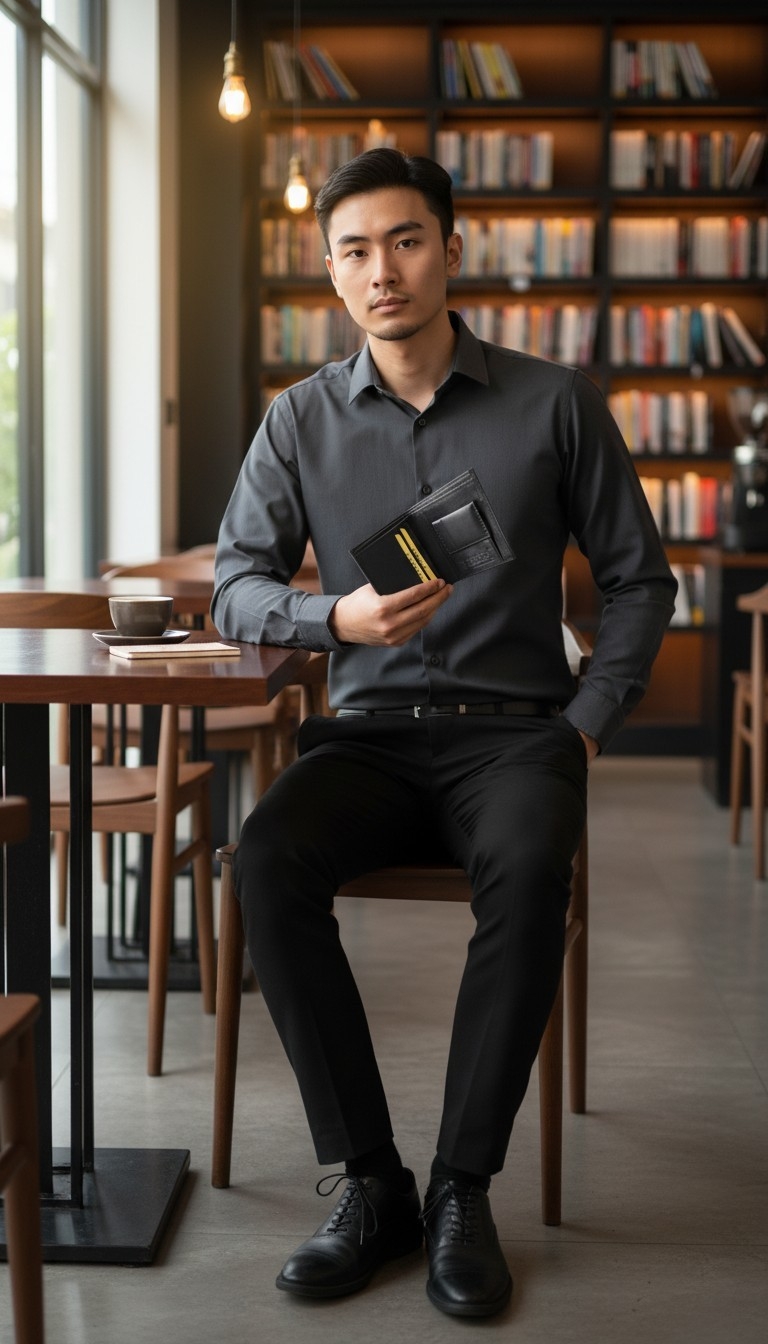 Men's Slim Card Holder Wallet — image 2