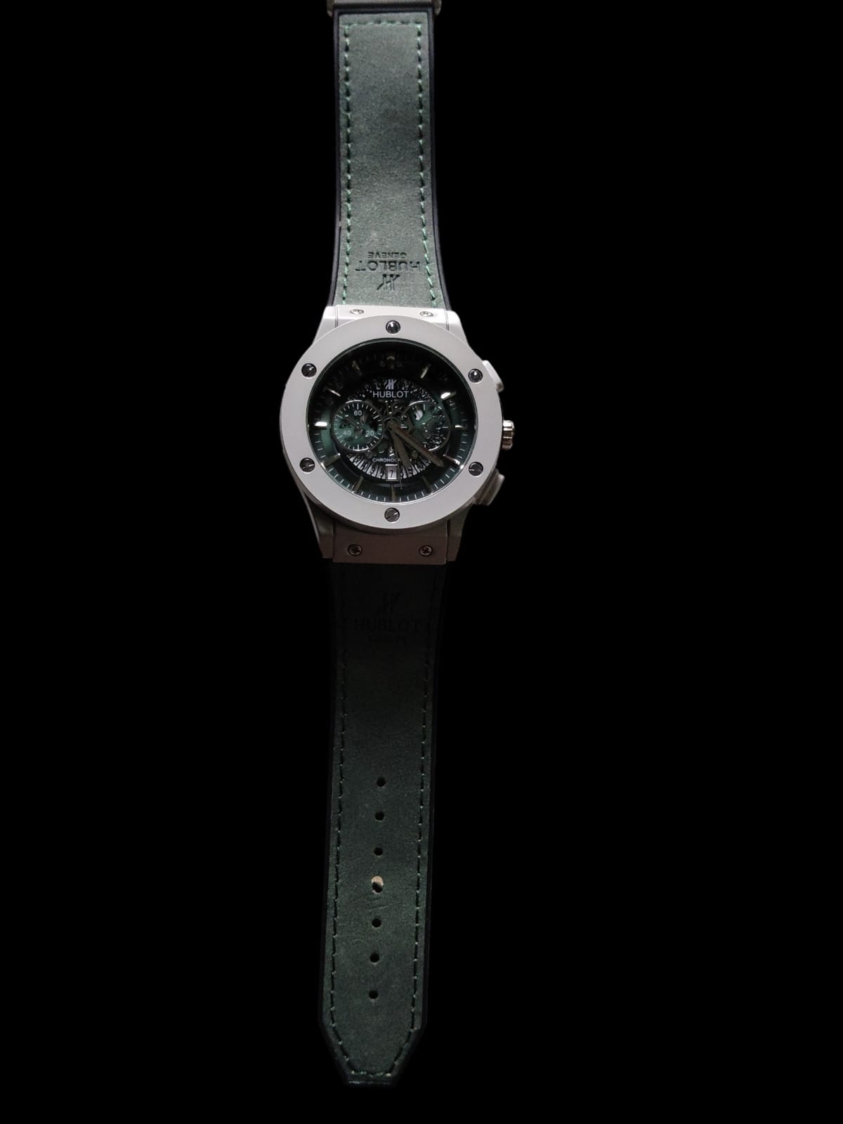 Men's Casual Leather Strap Watch